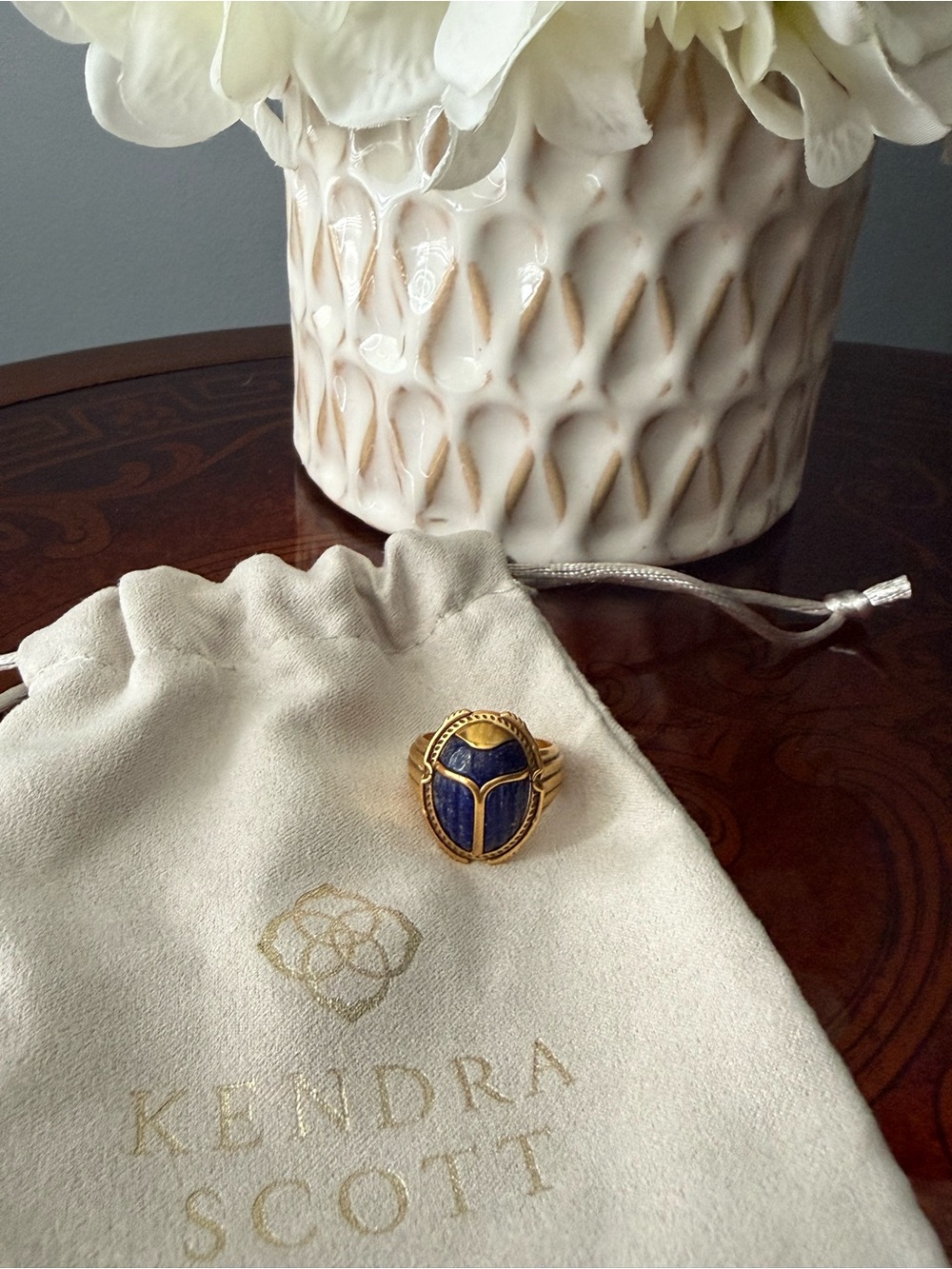 KENDRA SCOTT SCARAB RING